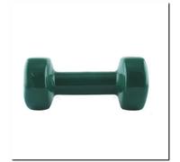 HMS Fitness – Haltère en fonte recouverte de vinyle 17-47-006 – 4 kg – Noir – Unisexe