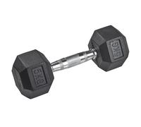 Haltère en caoutchouc HEX Tanga sports Argenté 5 kg Unisex