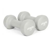 VirtuFit Haltères en vinyle Pro Gris 4 kg (x2)