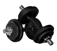 Haltère Endurance Noir 20 kg