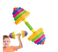 Haltère Enfant Remplissable Eau - Set Barre Ajustable Pour Jeux Extérieurs & Activité Physique | Version Courte 45,8 Cm Ou Longue 80,7 Cm, Structure PP
