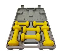 Haltère Fitpaddy (x6) Jaune 34x27x9 cm