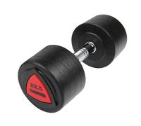 Hammer Haltère Compact PU – 22,5 kg, Noir, 27 cm