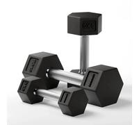 Haltère Hammer Compacts hexagonal Pro 1 2 kg Noir 2 kg