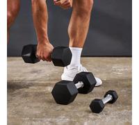 Haltère Hammer Compacts hexagonal Pro 1 20 kg Noir 20 kg Unisex