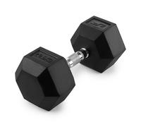 Haltère HEX en fonte avec revêtement en caoutchouc 22,5 kg - UpForm