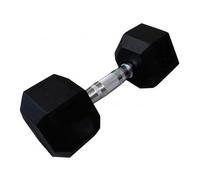 Haltère héxagonal Softee Noir 22,5 kg Unisex