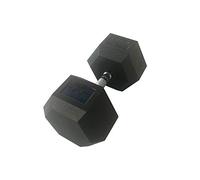 Sveltus Haltère hexagonale noir 47,5 kg unisexe