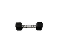 Haltère hexagonale Sporti Noir 10 kg