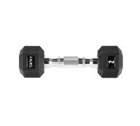 Haltère HMS Hex Pro Noir 50 kg