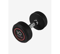 Olive Rubber Pro-style 10kg Dumbbell Argenté 10 kg