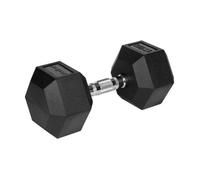 Haltère - REBEL ACTIVE - RBA-2325 - 17,5 kg - Caoutchouté - Poignée antidérapante