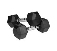 Haltère Rebelle Fonte Caoutchouc HEX 2x6 kg RBA-2325-06