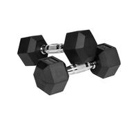 Haltère Rebelle Fonte Caoutchouc HEX 2x7 kg RBA-2325-07