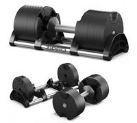 Haltère réglable ROUND 36 kg ZIPRO - partenaire d'entraînement pour la maison avec un système de poids sûr et rapide et un réglage de 2,3 à 36 kg