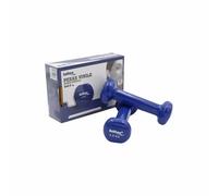 Softee Jeu d'haltères en vinyle 0,5 kg Bleu Unisexe