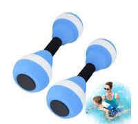Haltères à eau génériques - 2 pièces, haltères ergonomiques pour piscine, haltères aquatiques, haltères de fitness aquatique, équipement d'entraînement aérobic pour perte de poids dans l'aquagym