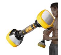 Haltères à secousses, pour hommes et femmes, haltère simple pour entraînement complet du corps, entraînement du tronc, des épaules, de la poitrine, des bras (biceps/triceps) avec résistance réglable