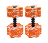 Haltères Aquatiques, Avec Visibilité Améliorée Sous L'eau, 1 Paire, Exercice Aquatique, Assemblage D'haltères Aquatiques, Poids À Main D'aérobic En Piscine, Prise Légère Et Confortable, Pour L'entraîn