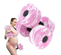 Haltères aquatiques en mousse - Kit d'entraînement aérobique aquatique - Appareil de fitness ergonomique pour piscine, voyage, maison, vacances, thérapie de rééducation, faible - Entraînement