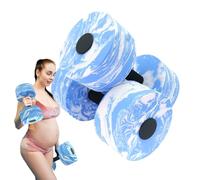 Haltères aquatiques pour exercice en piscine, poids flottants en mousse pour eau Équipement Fitness Piscine Set d'entraînement ergonomique maison