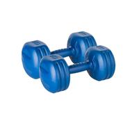 Haltères bitumineuses, ensemble de 2 haltères de 4 kg pour les exercices REBEL