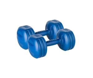Haltères bitumineuses, ensemble de 2 haltères de 4 kg pour les exercices REBEL