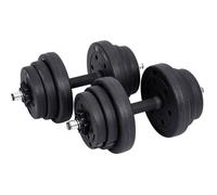 Haltères courts ajustables jusqu'à 20 kg - SONGMICS