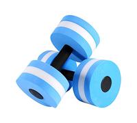 Haltères d'exercice aquatique, ensemble de remise en forme amélioré pour l'aquagym EVA aquagym pour l'aquagym Haltère aquatique Barbell Aqua Fitness piscine exercice ensemble de 2Matériel