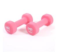 Haltères Gym Fonte Néoprène Rose - MOBILI REBECCA - Set 2 x 1,5 kg - Poignée Ergonomique