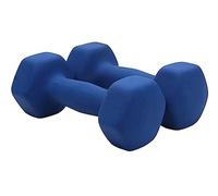 Haltères Haltère Une Paire D'haltères Hex Haltère Hommes Et Femmes Yoga Fitness Home Sports Fitness Equipmen Haltères pour équipements de gym à la maison (Color : Blu, Size : 4kg(2kg*2))