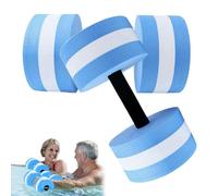 Haltères pour exercices aquatiques : haltères en mousse EVA, outils d'entraînement flottants, poignées souples, conception de résistance stable, accessoire portable pour exercices en