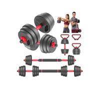 Haltères réglables Ensemble 5 en 1 - 20 kg, Variantes multiples, haltères de musculation pour l'entraînement à domicile