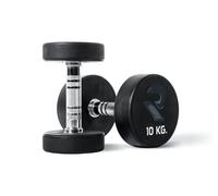 Haltères ronds caoutchouc Ruster (paire) - 7.5kg