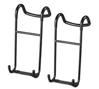 Haltères Spotter Hooks - 2 x supports de suspension d'haltère montés | 225lbs Haltères Crochets de sécurité Accessoires de gymnastique de sécurité, Barbell Spotter pour développé couché, force de