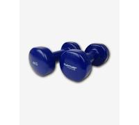 haltères vinyle 2 x 4 kg bleu