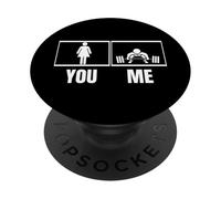 Haltérophile Fière Femme drôle soulevé de Terre PopSockets PopGrip Adhésif