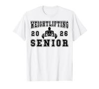 Haltérophilie de Nuit Senior 2026 Graduation 55 T-Shirt