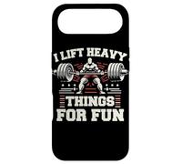 Haltérophilie I Lift Heavy Things for Fun Gym Haltérophile Coque pour iPhone Air