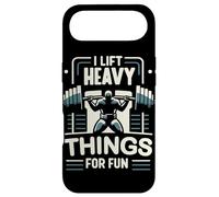 Haltérophilie I Lift Heavy Things for Fun Haltérophile Gym Coque pour iPhone Air