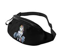 Haltérophilie Licorne Rainbow Hair Muscle Fanny Pack Sport Casual Waist Pack pour Femmes Hommes À La Mode