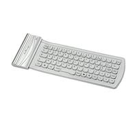 Halterrego Mini Clavier Bluetooth en Silicone, Silver