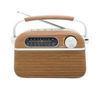 Halterrego Radio vintage aspect bois AM/FM/SW
