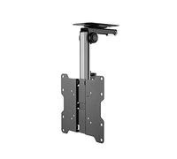 Halterungsprofi CL322 Support TV Universel à Fixer au Plafond Ajustable sur 105° et à Hauteur réglable, Charge Max. : 20 kg, VESA 100, 200