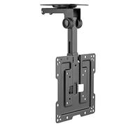 HALTERUNGSPROFI CM422M Support de plafond pour TV de qualité supérieure, inclinable jusqu'à 105° pour toit incliné, hauteur réglable, charge maximale 20 kg, VESA 200 x 200, jusqu'à 43"