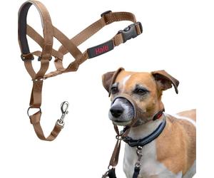 Halti Optifit Harnais De Tête Sable Pour Chiens, Réglable, Sûr, Confortable