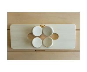 HaLu Appui-tête de sauna ergonomique antivol