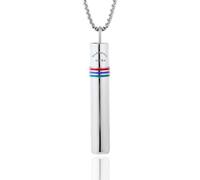 HALUKAKAH Collier de Respiration 417 Hz Fréquence de l’Amour | Réglage Méditatif Conscient | Collier Sifflet Anti-Anxiété et Anti-Stress | Thérapie Sonore et Respiration, Platine Arc-en-ciel