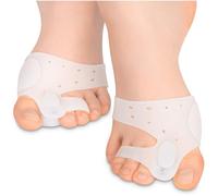 HALUTO Separateur orteil pour l'hallux valgus - 2 pièces - Ecarteur orteil - Correcteurs d'orteils avec aimant - Correcteur hallux valgus - Correcteurs d'orteils - Redresseur orteil - Toe spacer