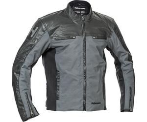 Halvarssons Holmen veste textile de moto imperméable, noir-gris, taille 62 pour homme
